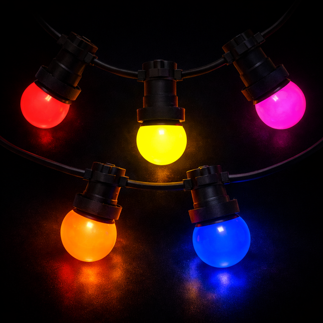 Prikkabel Classic 10 meter set – 5 Kleurenmix