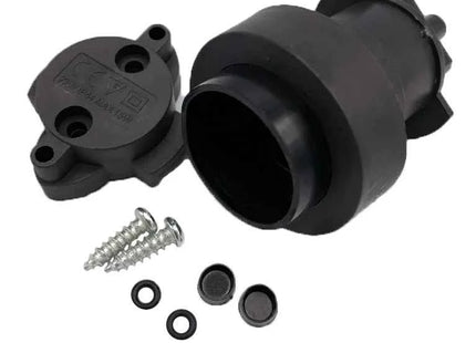 OP MAAT - E27 fitting zwart incl. afdichtring